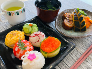 てまり寿司と炊き合わせ